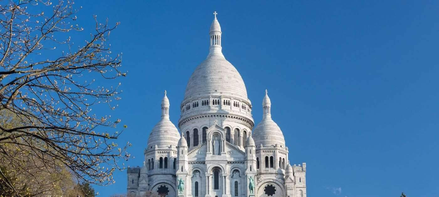 Façade de la Basilique du Sacré Coeur de Montmartre